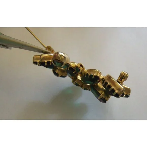 DeLizza & Elster “Juliana” torch brooch